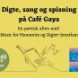 Digte, sange og fællesskab på Café Gaya