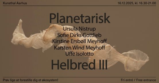 Baggrundsbillede: Ursula Nistrup, ”Tzeela”, 2019. Foto: David Stjernholm.